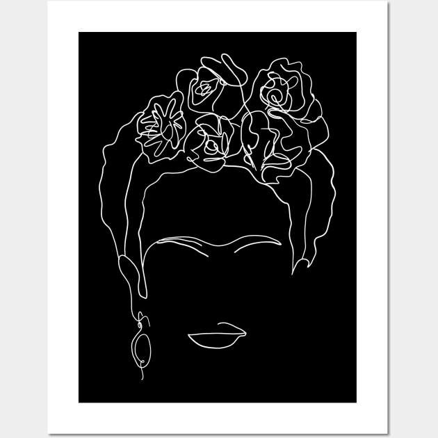 Frida Kahlo Wall Art by Antho